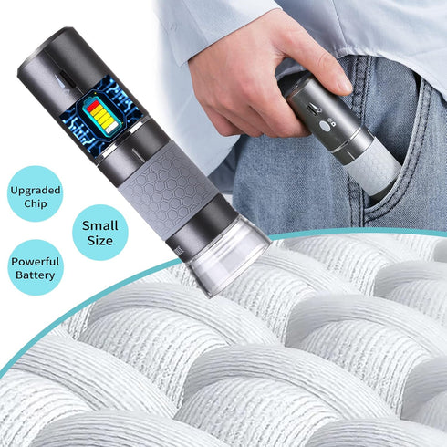 HD 4K 3840x2160P WiFi Digital Microscope Camera, Portable Handheld Microscope for iPhone, Android, Windows, Mac
