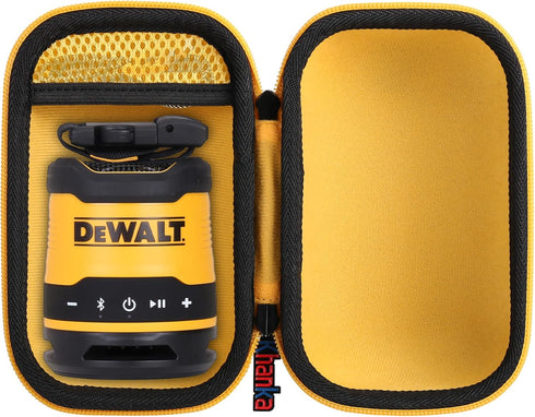 khanka Hard Case for DEWALT Jobsite (DCR008) USB-C Rechargeable Bluetooth Speaker (Case Only)
