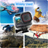 SHOOT Waterproof Housing Case for Insta 360 Ace Pro, Diving Protective Underwater Shell with Quick Release Bracket