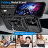 Muntinfe 17 17 6.3 inch, for iPhone Case with HD Screen Protector & Slide Camera Cover & Rotated Ring Kickstand
