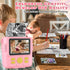 WEEFUN 16X 32G 2.4Screen 4 5 6 7 8 9 10 Kids Camera Instant Print, Safe Toddler Camera, HD Digital Cameras Digital Zoom