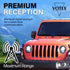 Votex 13 Inch - All-Terrain Flexible Rubber Antenna Accessories - Spring Steel Internal Core