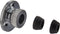 Shakespeare 4184 Chrome-Plated Cable Outlet for RG-8/AU, 8X, 58, 59, 213 Coax Cables