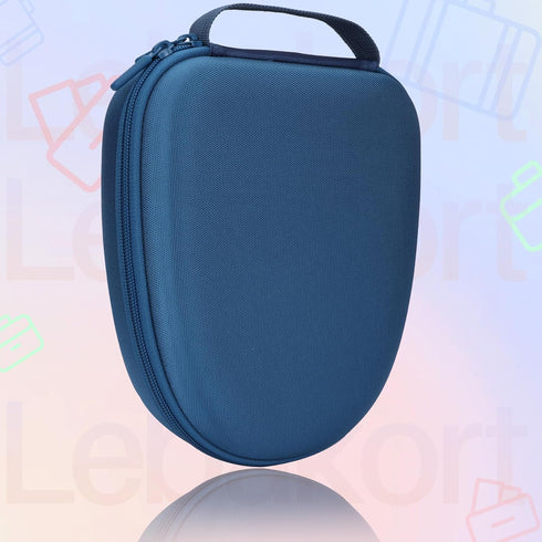Hard Carry Case for Anker Soundcore Life Q20 Q30 Q35 Q40 Q45 Q20+ Q20i Headphones (Blue Case)