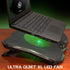 ENHANCE 5 7 Settings 17 inches 1 800 Cryogen Gaming Laptop Cooling Pad Stand - Laptop Cooler with Adjustable Height