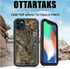 Compatible for iPhone 12/12 Pro Case with Screen Protector, 3-Layer Full Body Shockproof Rugged Camo Protective Case
