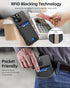 Magsafe Wallet for iPhone 16/15/14/13/12 Series, Strongest Magnetic Wallet with Adjustable Stand, 6 Cards Holder, Vegan