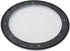 RDEXP 8 Inch DIY Car Audio Speaker Cover - Decorative Circle Metal Net Mesh Grille White 10.16 x 9.61 x 1.06
