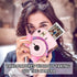 Protective Case for Fujifilm Instax Mini 12 Instant Camera - With Light-sensitive Holes, Lower Right Lens Fit, Specially Designed for Mini 12 Camera (Dreamy Clouds)