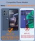 FNTCASE G-2026/2025 2026/Moto 2025 for Moto Phone Case: Moto G Play G Power Case with Screen Protector Dual Layer