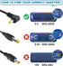 PwrON 5V AC DC Adapter Replacement for Sony SRS-XB30, SRS-XB41, RDP-M5iP, RDP-M7iP, SRS-A1, SRS-A212, SRS-A3, SRS-M50,