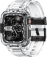 amBand Bands Compatible with Apple Watch 9/8/7 41mm - M1 Sport Series Rugged Case with TPU Strap for iWatch