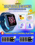 Kids Smart Watch Phone SOS with 10 Stories, 24 Puzzle Games, Alarm Clock - Toys for Ages 6-12 Boys Girls