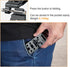 CAMOLO RIG Base,1/4" Foldable DSLR Camera L Bracket,Vertical Horizontal Switching Tripod,Arca-Swiss Srew Hole,Quick