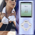 Zunate 128GB MP3 MP4 MP3, 1.8in Player with Bluetooth and WiFi, Portable Lossless Sound HiFi Sound Color Screen
