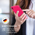 kwmobile Case Compatible with Apple iPhone XR, Slim Protective TPU Silicone Phone Cover - Neon Pink