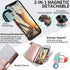 CASEOWL Compatible for iPhone 13 Pro Max Wallet Case for Women Men, Magnetic Detachable Folio Leather with Card Holder