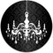 World Design 2X Sticker Set - Wallpaper Chandelier - for Phone Grip Stent Cell
