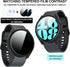Suoman 4+4 Pack for Samsung Galaxy Watch 6 44mm, Privacy Screen Protector + HD Screen Protector Cover Set