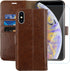 MONASAY Wallet Case for iPhone Xs MAX, 6.5-inch, Flip Folio Leather Cover with Credit Card Holder