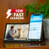 Smartpix Wireless Charging Station: 10W Charger, 4x6 Photo Frame, Desk Dock & Nightstand Accessory, Clutter-Free Design