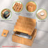 Pezin & Hulin Bamboo Charging Stand, Dock Organizer for Multi Devices with 5 Cables, No Power Charger Block