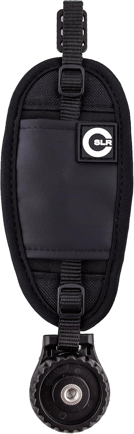Custom SLR Camera Hand Strap with Mount - Neoprene Hand Strap Grip for Mirrorless & DSLR Cameras
