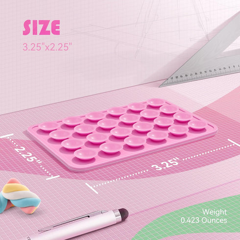 Silicone Phone Sticky Grip - Suction Phone Case Mount for iPhone and Android, Hands-Free Holder
