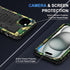 Beasyjoy Waterproof Case for iPhone 15 Plus - Metal Heavy Duty Full Body Protective Case with Screen Protector