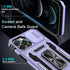 DEERLAMN iPhone 12 Pro Max Case - Light Purple, Military Grade Shockproof, Slide Camera Cover, Screen Protector,