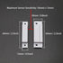Magnetic Reed Switch NC Surface Mount Wired Door Window Contact Sensor with Cover for Home Security and Burglar Alarm Systems MC-31 5pcs by VictorsHome
