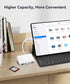 USB C SD Card Reader: For Mac/MacBook/iPad/iPhone 15 Pro WNXSLOAD with Dual Card Slots & USB Ports, 4 in 1 Memory Card
