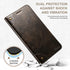 SINIANL Compatible with iPhone 15 Pro Case Wallet, Magnetic Kickstand Credit Card Holder Leather Folio Flip Cover (Dark