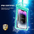 2 Pcs Waterproof Phone Pouch, Universal Case for iPhone Samsung Google Up to 7.3'', IPX8 Water Proof Cellphone Dry Bag