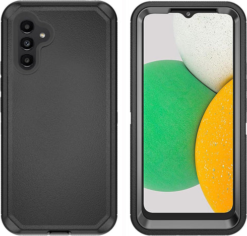 Asuwish Samsung Galaxy A13 5G Phone Case, Rugged Shockproof Hard Protective Drop Proof Full Body Heavy Duty Mobile
