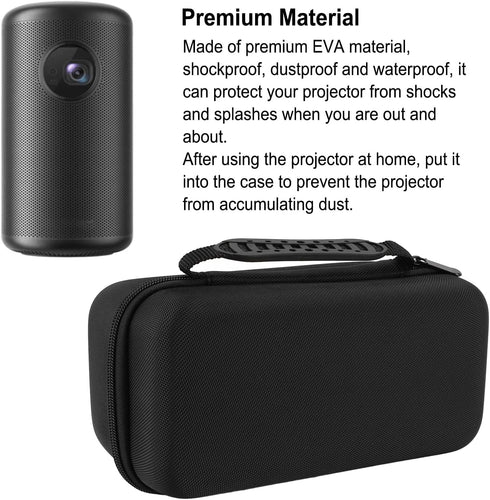 HY300 HY300 HY320 Hard Travel Storage Carrying Case, for Pro Projector, Hard Travel Case Portable Projector EVA