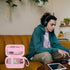 Elonbo Carrying Case for JBL Go 3 / JBL Go 4 Portable Bluetooth Speaker, Waterproof Dustproof Storage Holder