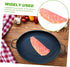 KOMBIUDA Simulated Salmon Slice Fake Food Model Lifelike Salmon Prop for Kitchen Decoration Restaurant Display