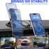 Vynora N55 360 16 15 14 13 (Square-1) Magnetic Car Phone Holder, Strong Magnets, Rotation Dashboard Magnetic Phone