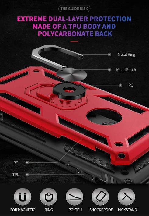Korecase Compatible with iPhone 6 6s 7 8 Case, Extreme Protection Military Armor Dual Layer Drop Proof Cover