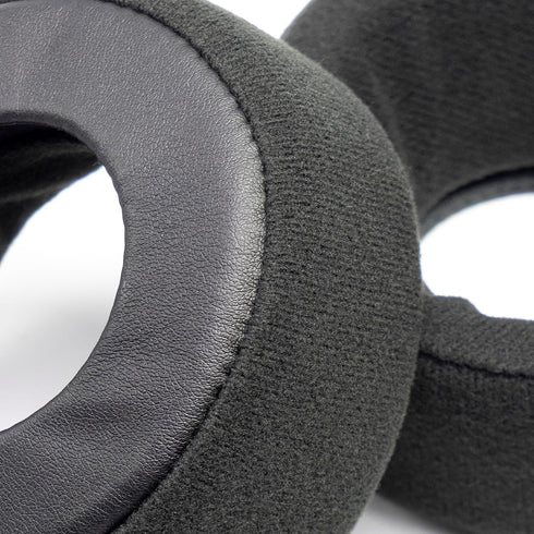 Bowl Shape Over Ear Pads for Grado Headphones SR60 SR80 SR125 SR225 SR325 PS500 PS1000, Warmer Sound Boosted Lows Velour