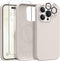 GONEZ iPhone 15 Pro Max Case - Liquid Silicone, Magsafe Compatible, 2X Camera & Screen Protectors, Soft Anti-Scratch