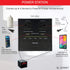 Sonnet Alarm Clock Charging Station, Bluetooth Speaker, AM FM Radio, Dual USB Charging Ports for Heavy Sleepers
