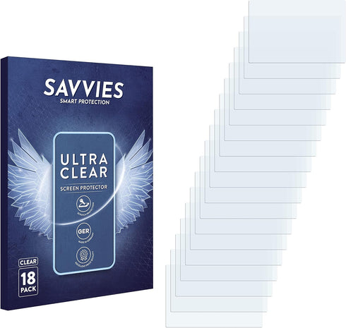 savvies Screen Protector compatible with Fiat 500 Lounge 2018 Infotainment System Protection Film