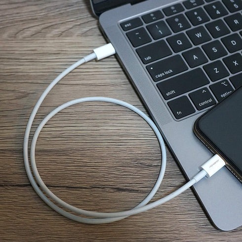 HomeSpot 24" USB Type C to Lightning Cable 2 Pack, Power Delivery Compatible with iPhone Xs Max, 11, 12/12 Pro/13 Pro