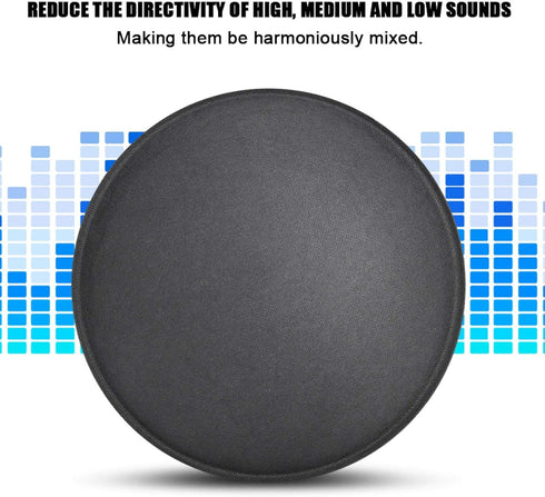 Sanpyl Speaker Dust Cap, 5Pcs 110mm Diameter Subwoofer Paper Dome Coil Cover Caps