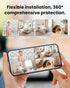 Aurumbach 5G/2.4G 2K+2K 2-Way 355 Dual Lens Security Camera Indoor WiFi, Pet Camera with Pan Tilt for Home, Baby