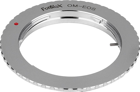 Fotodiox Lens Mount Adapter - Olympus Zuiko (OM) 35mm SLR Lens to Canon EOS (EF, EF-S) Mount SLR Camera Body