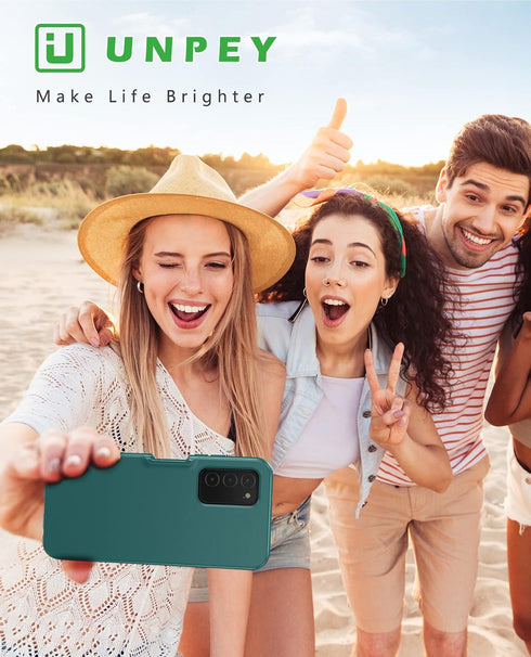 Samsung Galaxy A03s Phone Case: Slim Shockproof Silicone Hybrid Covers, Durable TPU Dual Layer Drop-Proof Cute Cover,