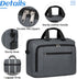Laptop Bag for 17.3 Inch Laptop, Large Waterproof Briefcase for Men Women, Business Office Work Computer Bag, Grey